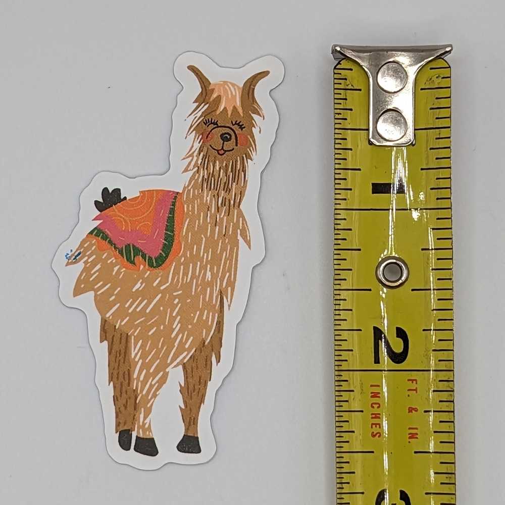 Llama Sticker - Picture 2 of 2
